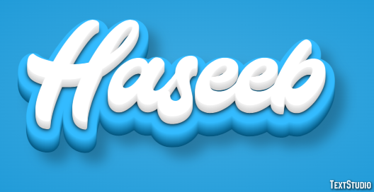 Haseeb Efecto de Texto