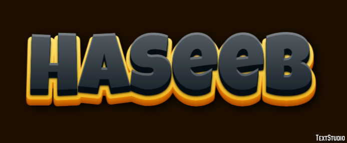 Haseeb Efecto de Texto
