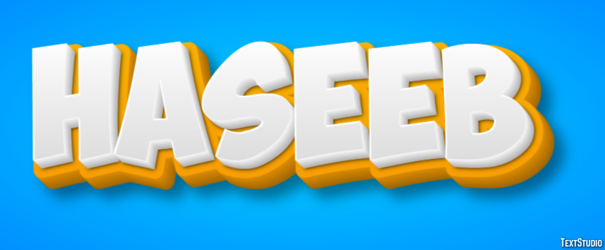 Haseeb Efecto de Texto