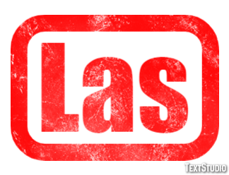 Las Efekt tekstowy