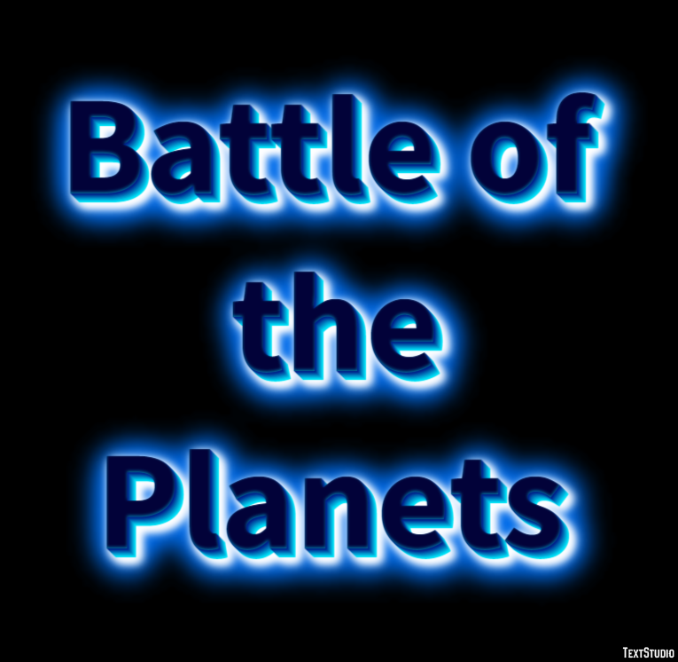 Battle of the Planets Text Effect