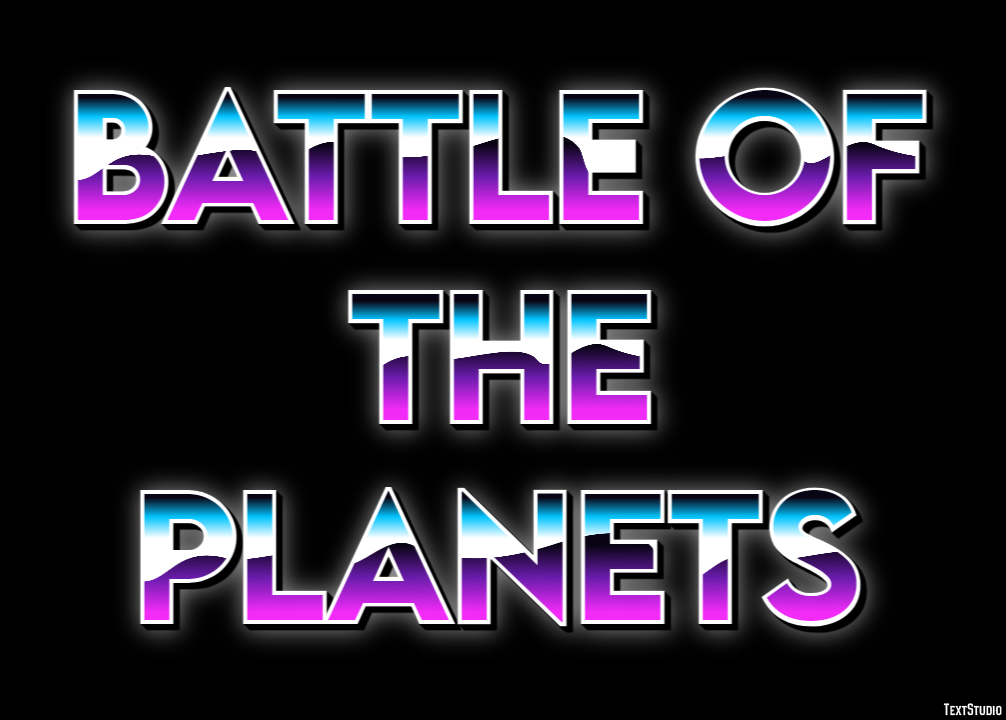 Battle of the Planets Text Effect