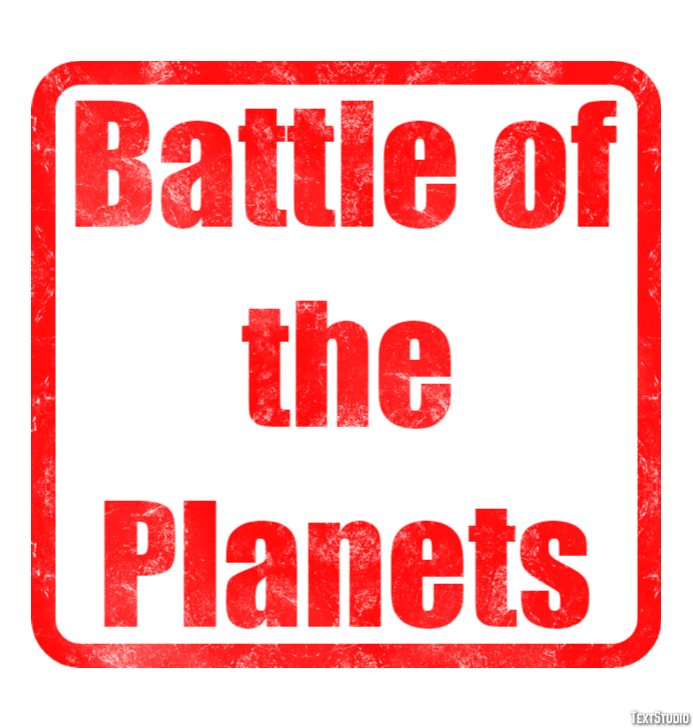 Battle of the Planets Text effect