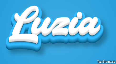 Luzia Efekt tekstowy