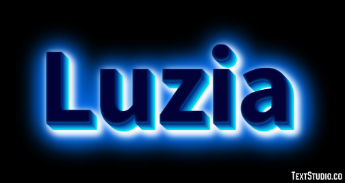 Luzia Efekt tekstowy