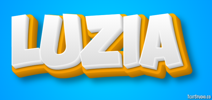Luzia Efekt tekstowy