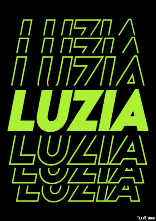 Luzia Efekt tekstowy