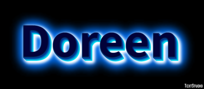 Doreen Text Effect