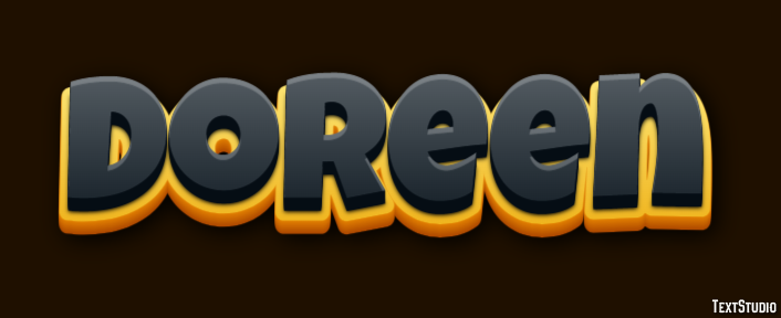 Doreen Text effect
