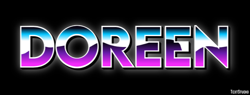 Doreen Text effect