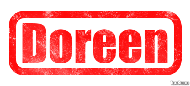 Doreen Text effect