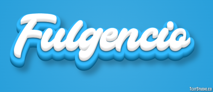 Fulgencio Efecto de texto