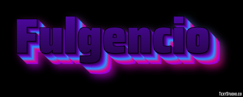 Fulgencio Efecto de Texto