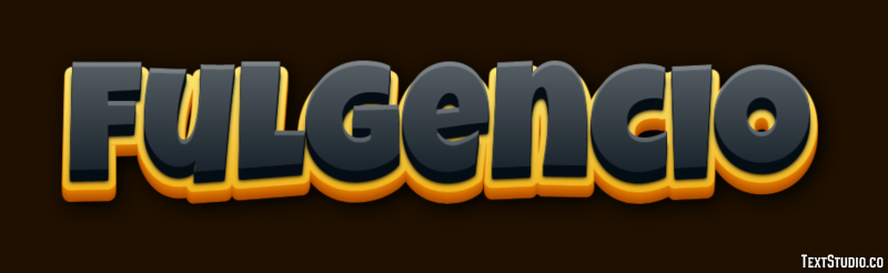 Fulgencio Efecto de Texto