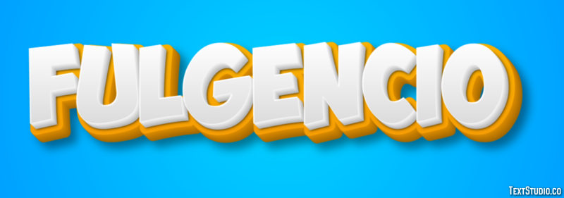 Fulgencio Efecto de texto