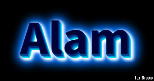 Alam Texteffekt