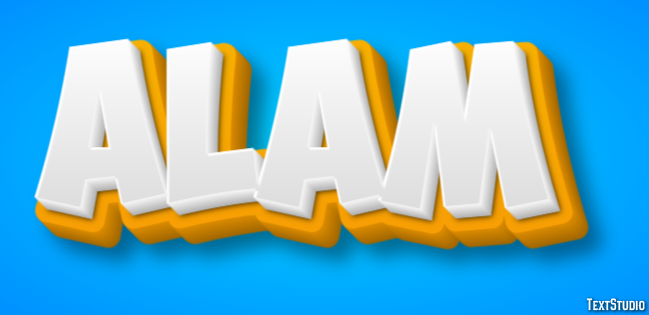 Alam Text Effect