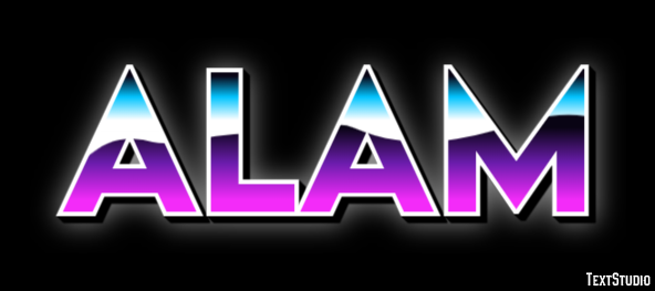 Alam Text Effect