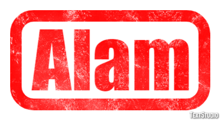 Alam Text Effect