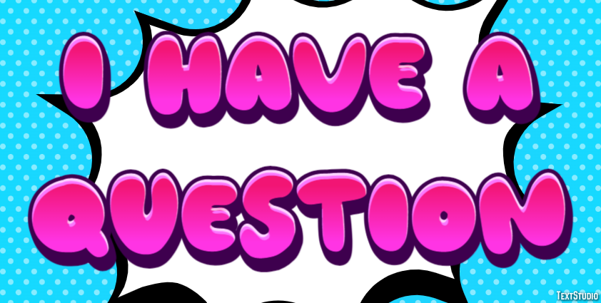 I have a question Text Effect