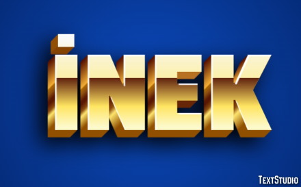 İnek Texteffekt