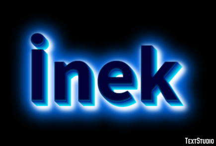 İnek Texteffekt