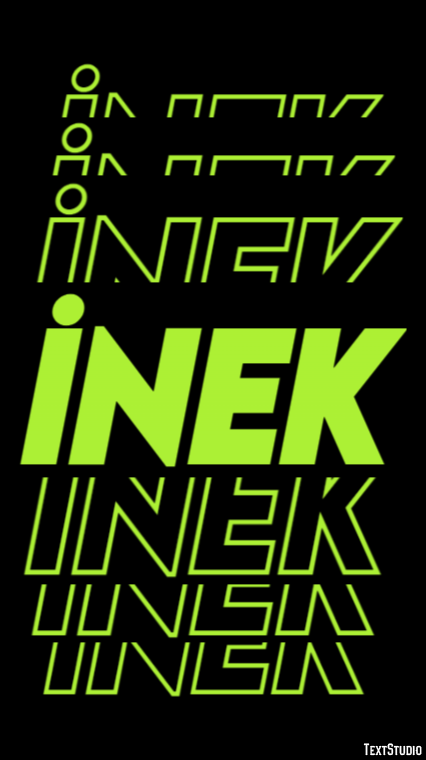 İnek Texteffekt