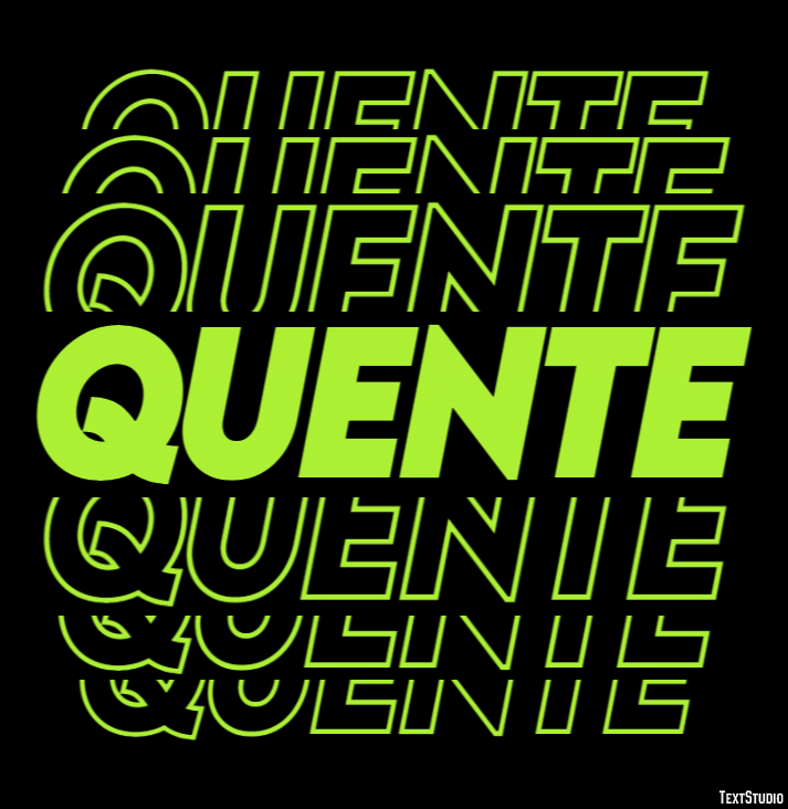 Quente Effetto testo