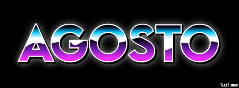 Agosto Texteffekt