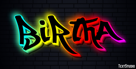 Birtha Text effect