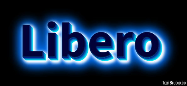 Libero Effetto testo