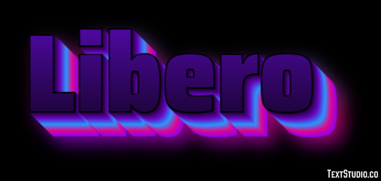 Libero Effetto testo