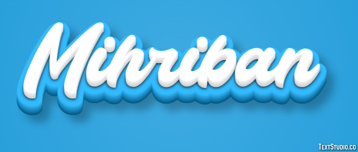 Mihriban Efeito de texto