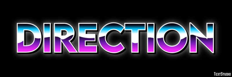 Direction Text Effect