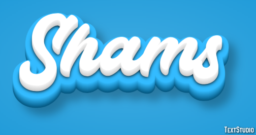 Shams Text effect