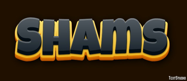 Shams Text effect