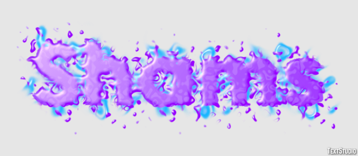 Shams Text effect