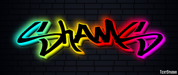 Shams Text effect