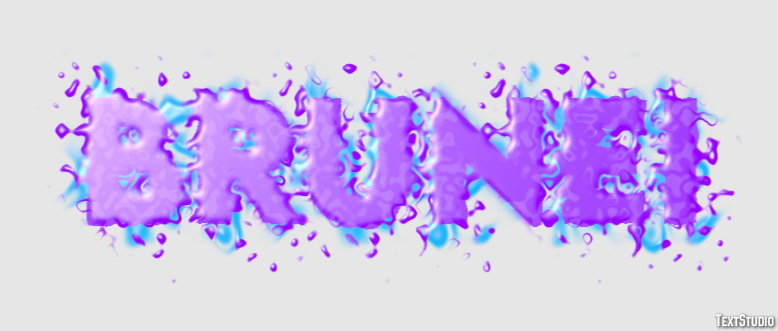 Brunei Texteffekt