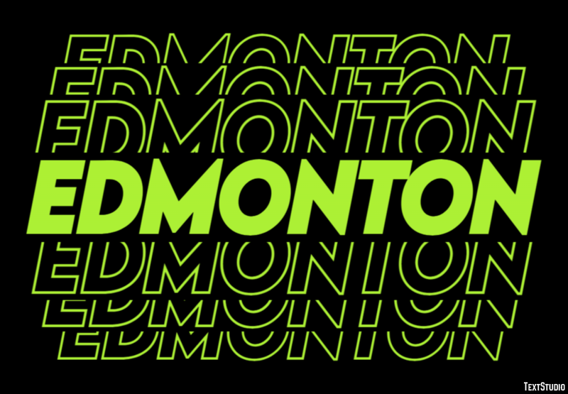 Edmonton Efekt tekstowy