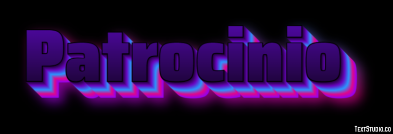 Patrocinio Efecto de Texto