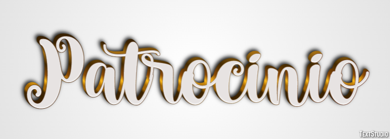 Patrocinio Efecto de Texto