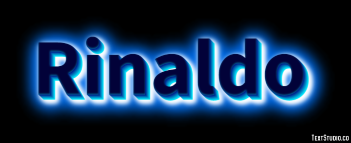 Rinaldo Effetto testo