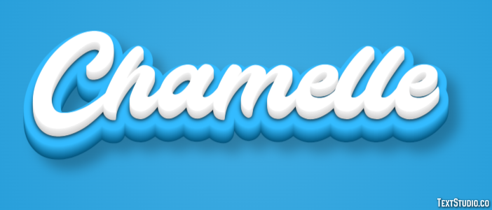 Chamelle Effet de texte