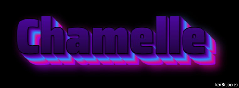 Chamelle Effet de texte