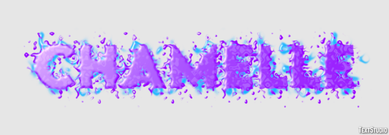 Chamelle Effet de texte