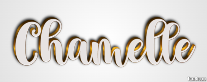 Chamelle Effet de texte