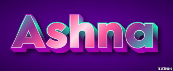 Ashna Text Effect