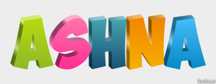 Ashna Text Effect