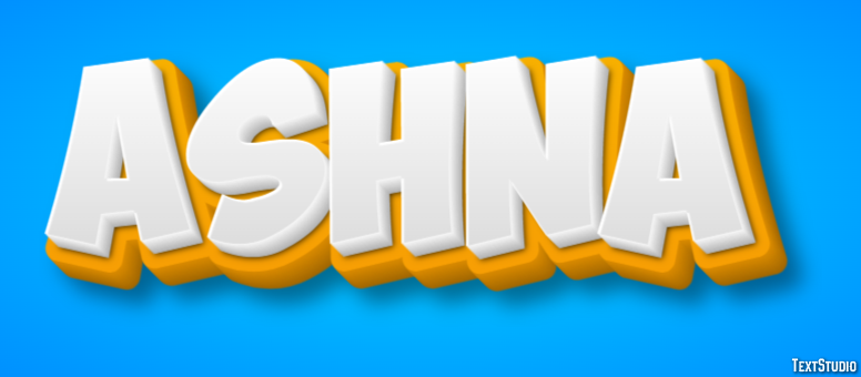 Ashna Text effect